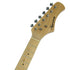 Karrera Kids Electric Guitar Junior Beginner Double Cutaway Scaled-Down Instrument for Children - Pink