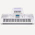 Karrera 61 Keys Electronic Keyboard Piano with Stand - Silver