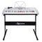 Karrera 61 Keys Electronic LED Keyboard Piano with Stand - Silver