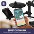 Karrera 18S Electronic Drum Kit Mesh Pads 8in Snare Bluetooth Sounds USB/MIDI Output Kick Pedals Drum Coach & Metronome