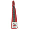 6-String Electric Lap Steel Guitar in Metallic Red, Padded Bag
