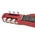 6-String Electric Lap Steel Guitar in Metallic Red, Padded Bag