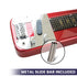 6-String Electric Lap Steel Guitar in Metallic Red, Padded Bag