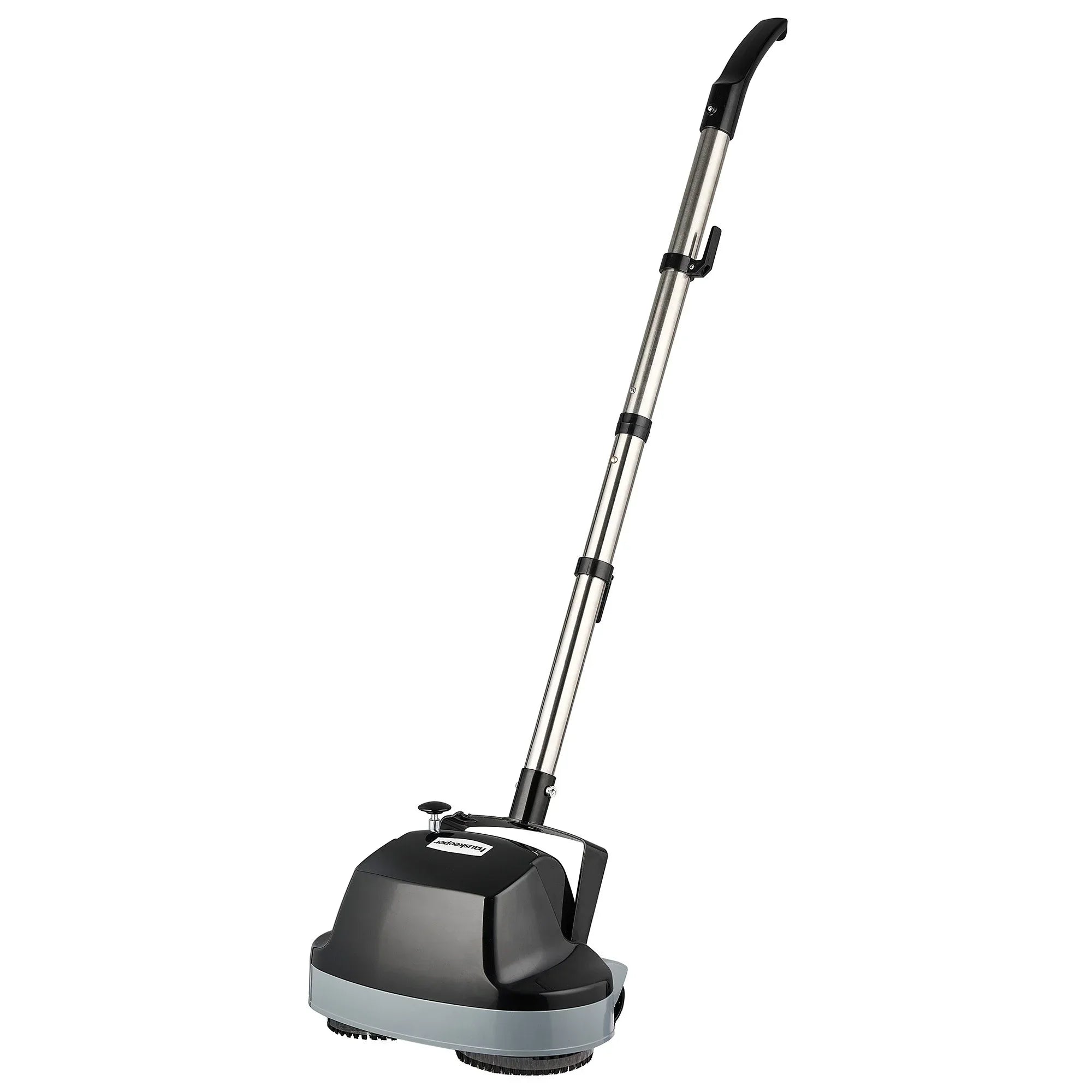 Hauskeeper Gen2 5-in-1 Black Electric Floor Polisher Hard Waxer Buffer Scrubber Cleaner 240v With Twin Rotating Brushes 6m Power Cord