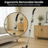 Hauskeeper Gen2 5-in-1 Black Electric Floor Polisher Hard Waxer Buffer Scrubber Cleaner 240v With Twin Rotating Brushes 6m Power Cord
