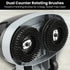 Hauskeeper Gen2 5-in-1 Black Electric Floor Polisher Hard Waxer Buffer Scrubber Cleaner 240v With Twin Rotating Brushes 6m Power Cord