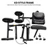 Knee Walker with Adjustable Pad and Dual Brakes