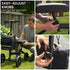Knee Walker with Adjustable Pad and Dual Brakes