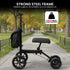 Knee Walker with Adjustable Pad and Dual Brakes