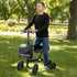 Knee Walker with Adjustable Pad and Dual Brakes