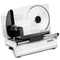 200W Electric Food Slicer Adjustable 1–15mm Stainless Steel Blades White