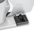 200W Electric Food Slicer Adjustable 1–15mm Stainless Steel Blades White