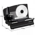 200W Electric Food Slicer Adjustable 1–15mm Stainless Steel Blades Black