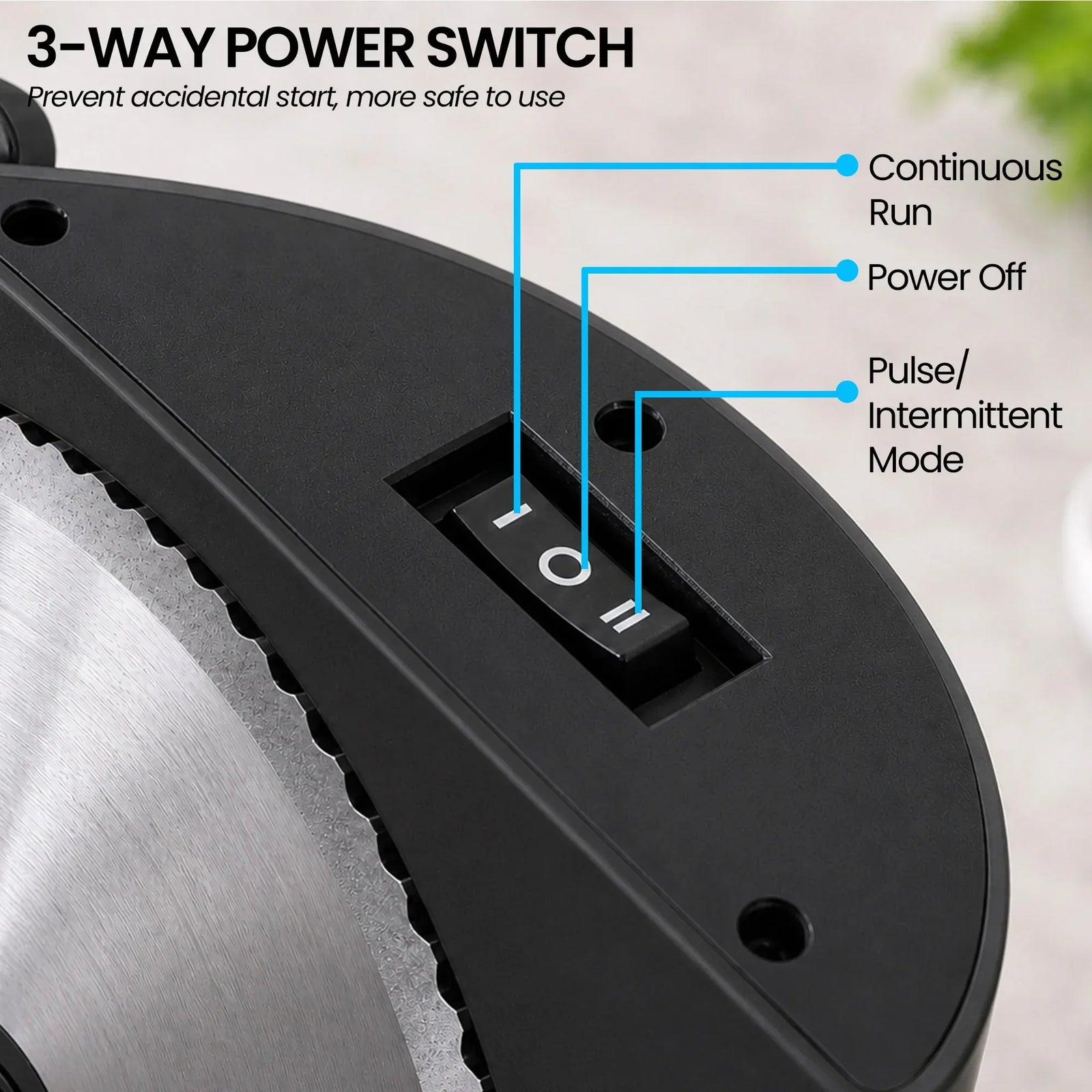 200W Electric Food Slicer Adjustable 1–15mm Stainless Steel Blades Black