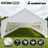 Wallaroo 6x12m Outdoor Event Marquee Gazebo Party Wedding Tent - White