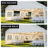 Wallaroo 6x12m Outdoor Event Marquee Gazebo Party Wedding Tent - White