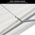 Wallaroo 6x12m Outdoor Event Marquee Gazebo Party Wedding Tent - White