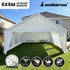 6x6m Outdoor Event Marquee Gazebo Party Wedding Tent - White