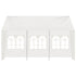 Wallaroo 6x6m Outdoor Event Marquee Gazebo Party Wedding Tent - White