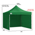 Gazebo Tent Marquee 3x3 Popup Outdoor - Green