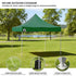 Gazebo Tent Marquee 3x3 Popup Outdoor - Green