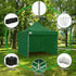 Gazebo Tent Marquee 3x3 Popup Outdoor - Green