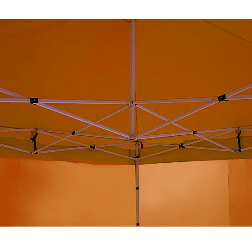 Gazebo Tent Marquee 3x3 PopUp Outdoor  - Orange