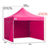 Wallaroo Gazebo Tent Marquee 3x3 PopUp Outdoor Pink