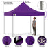 Wallaroo Gazebo Tent Marquee 3x3 PopUp Outdoor Purple