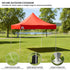 Gazebo Tent Marquee 3x3 PopUp Outdoor  Red