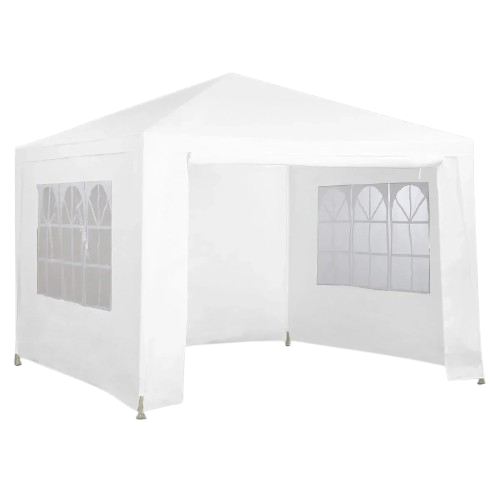 3x3m Outdoor Gazebo Tent Wedding Party Marquee White with Walls