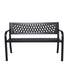 Wallaroo Steel Outdoor Garden Bench - Lattice