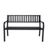 Wallaroo Steel Outdoor Garden Bench - Modern