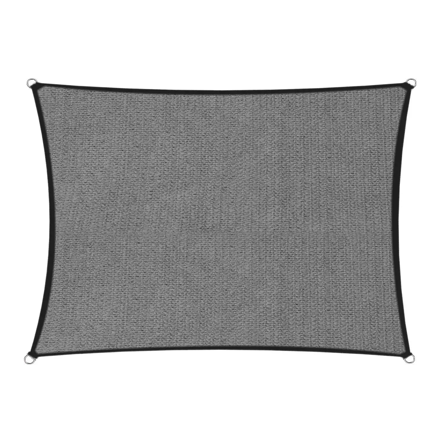 280gsm Outdoor Sun Shade Sail Canopy Grey - 3m X 4m