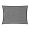 280gsm Outdoor Sun Shade Sail Canopy Grey - 3m X 5m