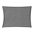 280gsm Outdoor Sun Shade Sail Canopy Grey - 3m X 5m