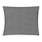 Outdoor Sun Shade Sail Canopy Grey Square 6 x 6M
