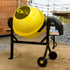 Portable 63L Cement Concrete Mixer Dual Mix Blades & Tipper Lock 220W