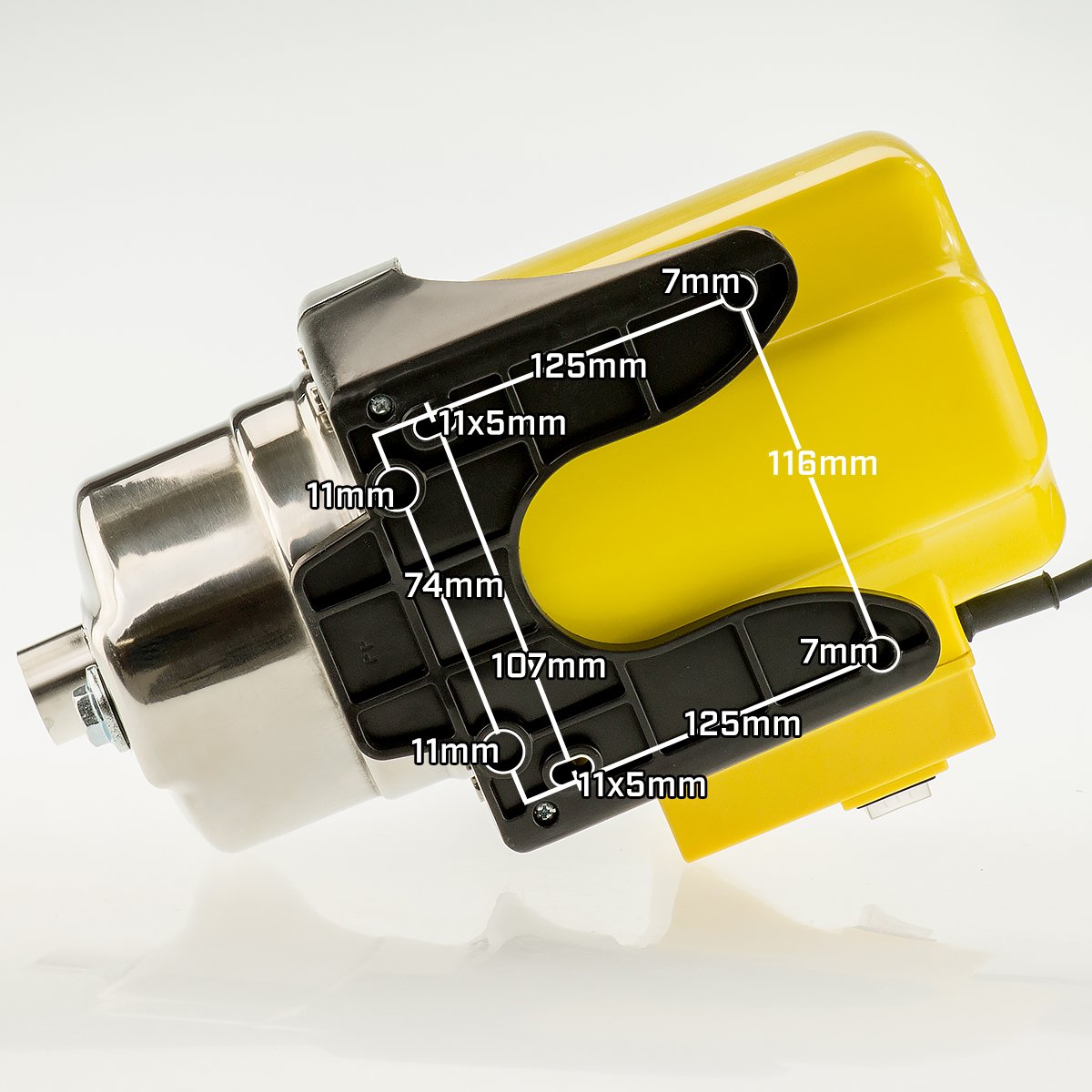 800w Weatherised Water Pump Without Controller- Yellow
