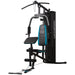JX-300 Multi Station Home Gym 44kg Weight Stack Cable Machine, Curl Pad Leg Extension and Pull-down Bar
