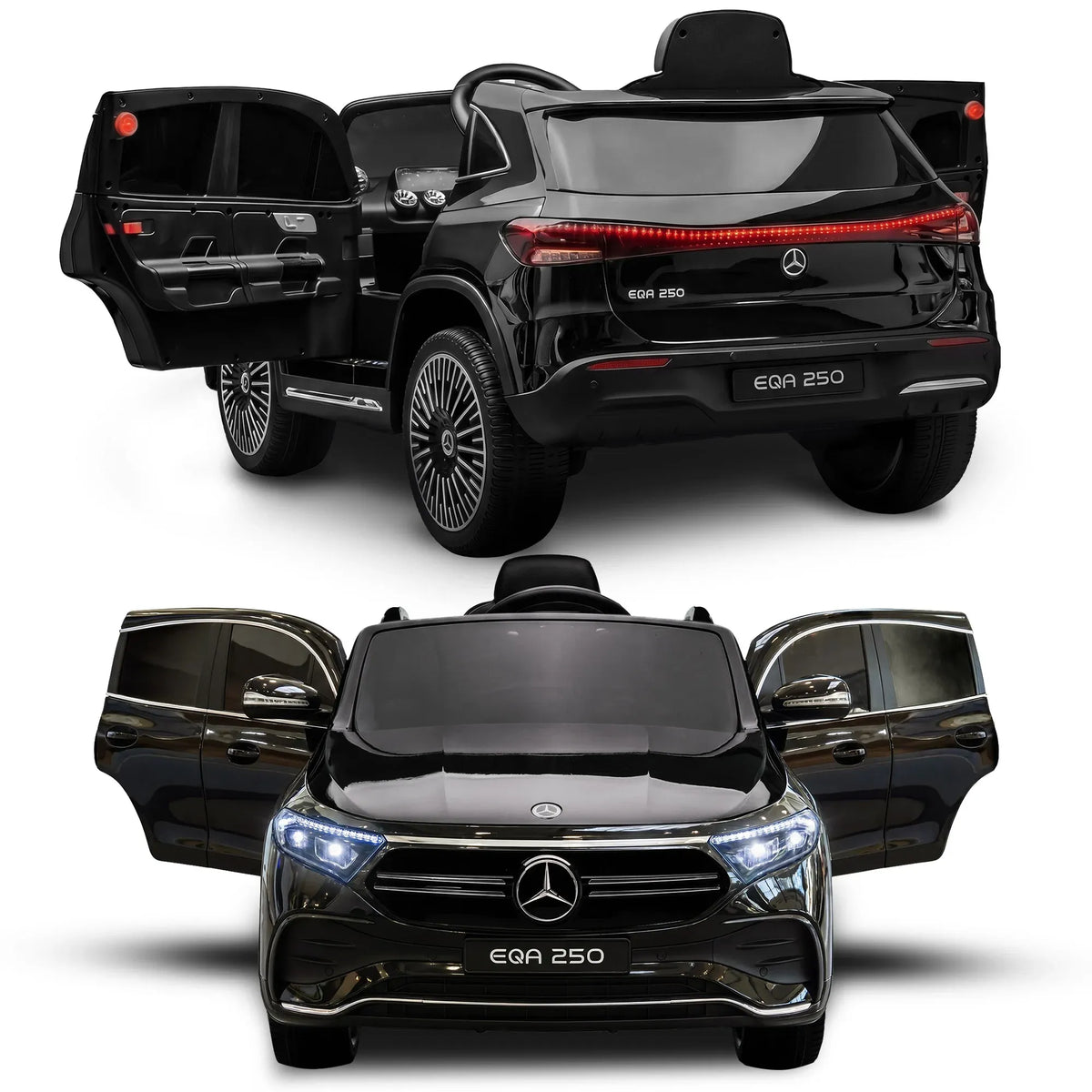 Mercedes-Benz EQA 250 Kids 12V Electric Ride-On Car with Parental Remote Control