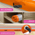 Airtrack 20cm Thick 3m x 1m Inflatable Gymnastics Tumbling Mat Air Track - Orange