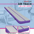 Airtrack 20cm Thick 4m x 1m Inflatable Gymnastics Tumbling Mat Air Track - Purple