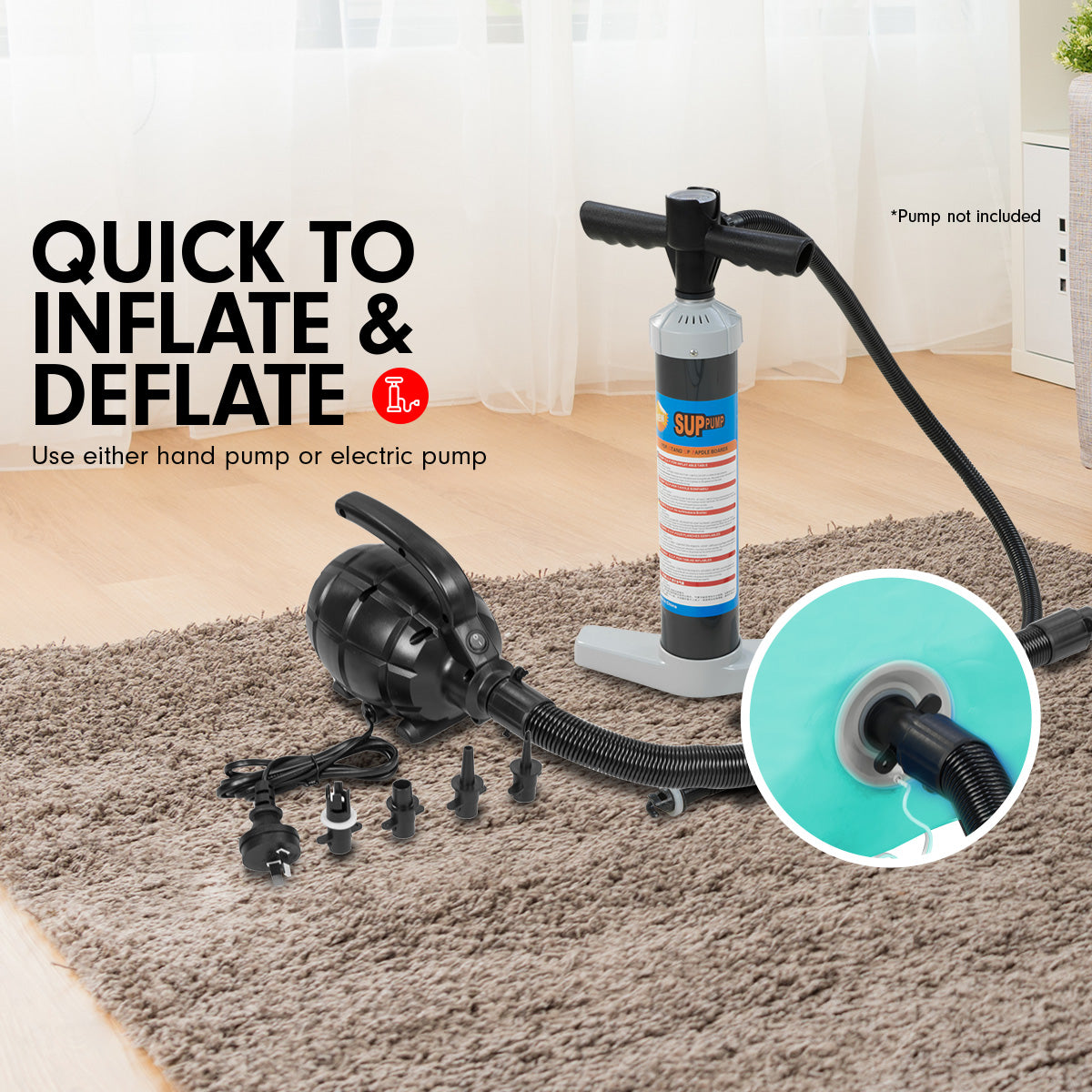 Sports Inflatable Gymnastics Air Barrel Exercise Roller 120 x 75cm - Green