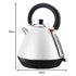 Breakfast Set with Rose Gold Kettle & Toaster with 1.2L Espresso Machine - White