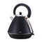 Pronti 1.7L Rose Trim Collection Kettle - Black