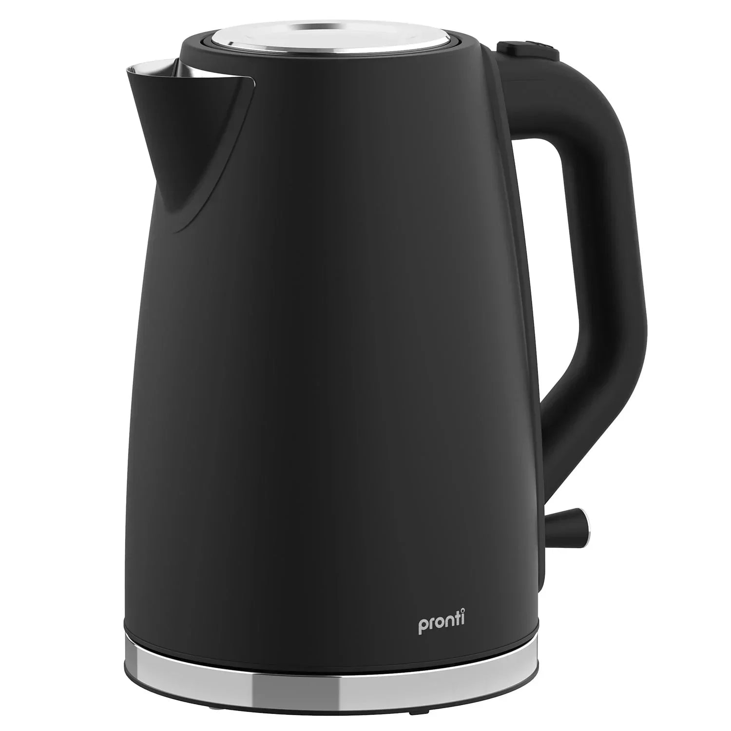 Silver Noir Collection 1.7L Electric Kettle