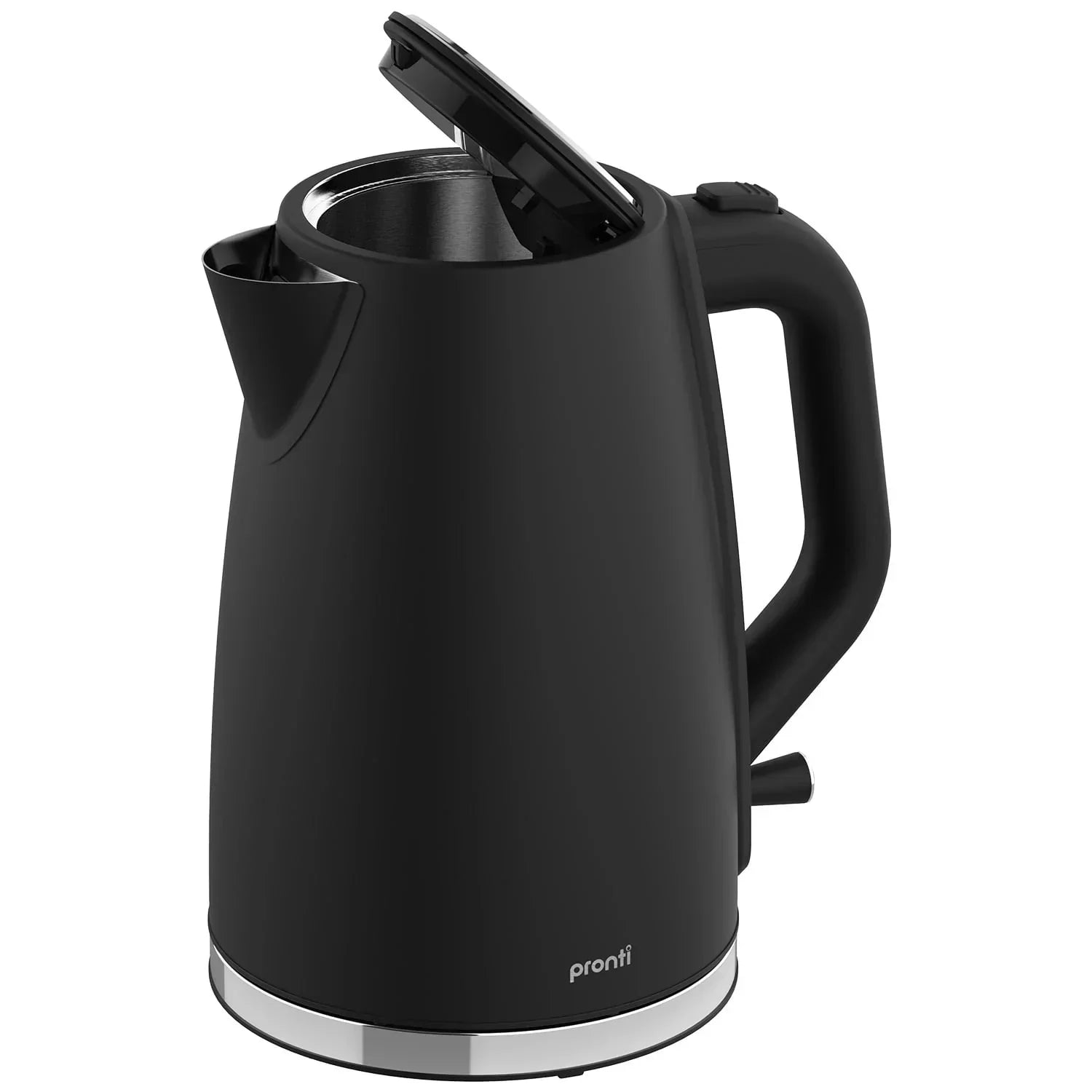 Silver Noir Collection 1.7L Electric Kettle