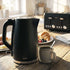 Silver Noir Collection 1.7L Electric Kettle