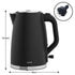 Silver Noir Collection 4 Slice Toaster and Kettle Bundle